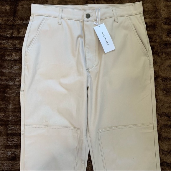 Daily Paper Rework Pants Color Beige Size Large - Picture 5 of 12
